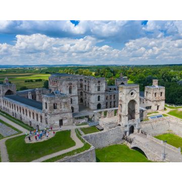 Lais Puzzle - Schloss Krzyztopor, Polen. Luftaufnahme der alten, verfallenen Burg in Ujazd, Świetokrzyskie Voivodeship, Polen - 40, 100, 200, 500, 1.000 & 2.000 Teile
