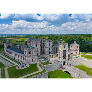 Lais Puzzle - Schloss Krzyztopor, Polen. Luftaufnahme der alten, verfallenen Burg in Ujazd, Świetokrzyskie Voivodeship, Polen - 1.000 Teile