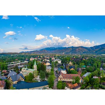 Lais Puzzle - Das Stadtzentrum von Zakopane und die Krupowki-Straße - 1.000 Teile