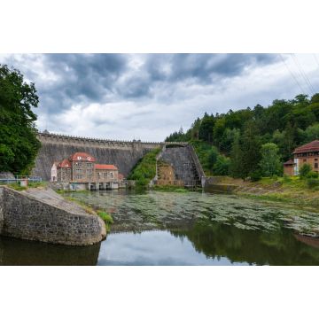 Lais Puzzle - Staudamm am Fluss Bobr und Wasserkraftwerk in Pilchowice bei Jelenia Gora in Polen - 2.000 Teile