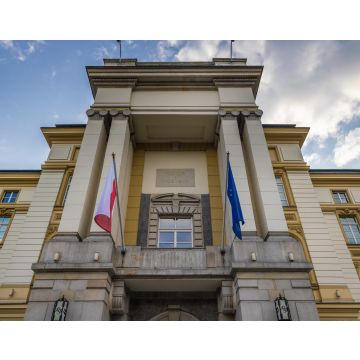 Lais Puzzle - Frontansicht der Kanzlei des polnischen Premierministers in Warschau, Polen - 40, 100, 200, 500, 1.000 & 2.000 Teile