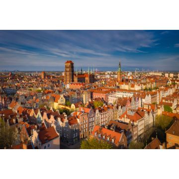 Lais Puzzle - Schöne Architektur in der Altstadt von Danzig. Polen - 2.000 Teile