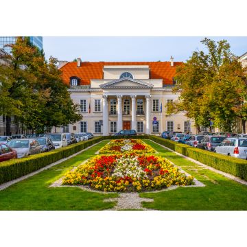 Lais Puzzle - Historischer Palac Mniszchow Mniszech Palast, der heute die belgische Botschaft beherbergt, in der Senatorska Straße in Srodmiescie im Stadtzentrum von Warschau in Polen - 1.000 Teile