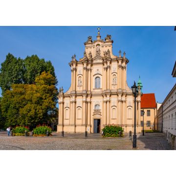 Lais Puzzle - Kosciol Wizytek Visitationist Church of St. Joseph in der Krakowskie Przedmiescie Straße in der Altstadt von Warschau in Polen - 1.000 Teile