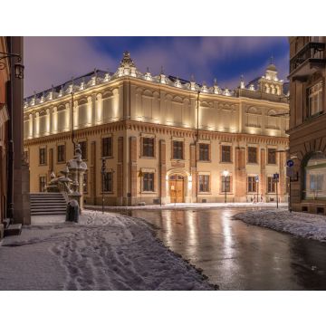 Lais Puzzle - Czartoryskich-Museum (Teil des Nationalmuseums) in Krakau, Polen, gesehen in einer Winternacht - 40, 100, 200, 500 & 1.000 Teile