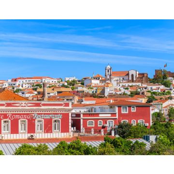 Lais Puzzle - Restaurantgebäude in der Stadt Silves, die für die am besten erhaltene Burg der Algarve-Region bekannt ist, Portugal - 40, 100, 200, 500, 1.000 & 2.000 Teile