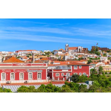 Lais Puzzle - Restaurantgebäude in der Stadt Silves, die für die am besten erhaltene Burg der Algarve-Region bekannt ist, Portugal - 2.000 Teile