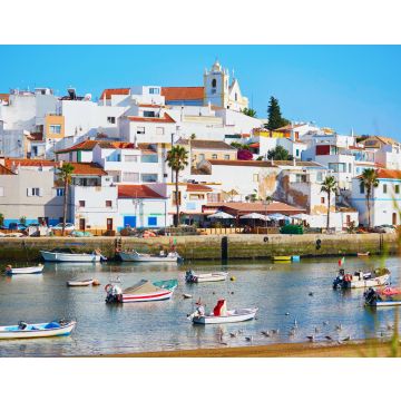 Lais Puzzle - Blick auf die Fischerboote in Ferragudo, Portugal - 40, 100, 200, 500, 1.000 & 2.000 Teile