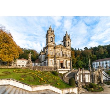 Lais Puzzle - Kloster Bom Jesus do Monte in Braga an einem warmen Abend, Portugal - 1.000 Teile