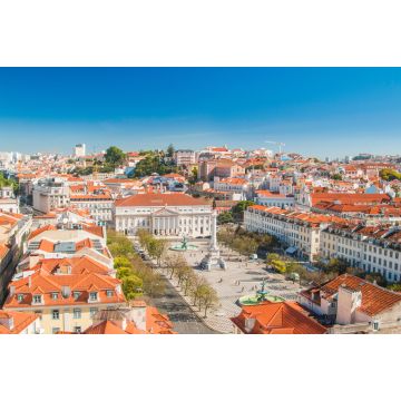 Lais Puzzle - Skyline von Lissabon vom Santa Justa Lift aus, Portugal - 2.000 Teile