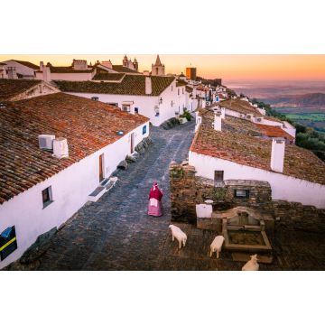 Lais Puzzle - Schöne Aussicht auf das Dorf Monsaraz in Portugal - 2.000 Teile