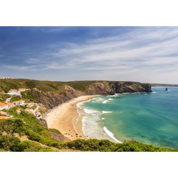 Lais Puzzle - Herrlicher Strand von Arrifana, zum Surfen in Portugal - 1.000 Teile
