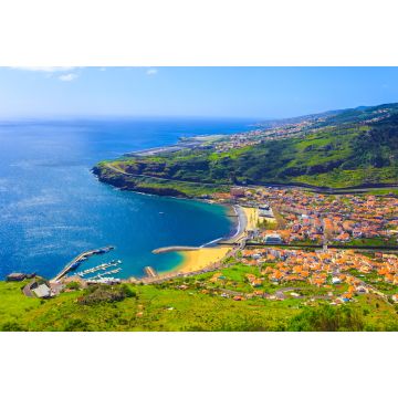 Lais Puzzle - Madeira Insel aus der Luft, Bucht von Machico, Reise schöne Orte in Portugal Inseln - 2.000 Teile