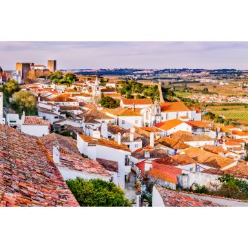 Lais Puzzle - Gemauerte Stadt Obidos in Portugal - 2.000 Teile