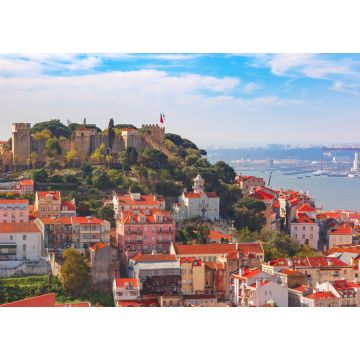 Lais Puzzle - Historisches Zentrum von Lissabon an einem sonnigen Tag, Portugal - 1.000 Teile