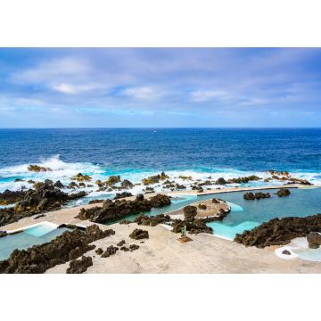 Lais Puzzle - Natürliche vulkanische Schwimmbäder bei Porto Moniz, Reiseziel für Urlaub, Madeira Insel, Portugal - 1.000 Teile