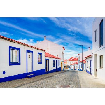 Lais Puzzle - Blick auf die Altstadt von Vila Nova de Milfontes, Portugal - 2.000 Teile