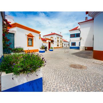 Lais Puzzle - Blick auf die Altstadt von Vila Nova de Milfontes, Portugal - 40, 100, 200, 500, 1.000 & 2.000 Teile