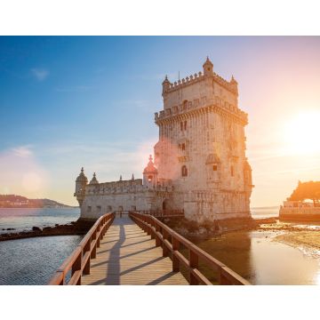 Lais Puzzle - Lissabon, Turm von Belem bei Sonnenuntergang am Ufer des Tejo - 40, 100, 200, 500, 1.000 & 2.000 Teile