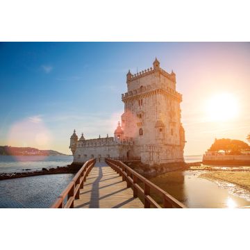 Lais Puzzle - Lissabon, Turm von Belem bei Sonnenuntergang am Ufer des Tejo - 2.000 Teile