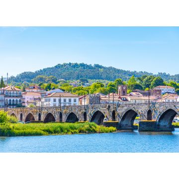 Lais Puzzle - Flussufer des Dorfes Ponte de Lima in Portugal - 1.000 Teile
