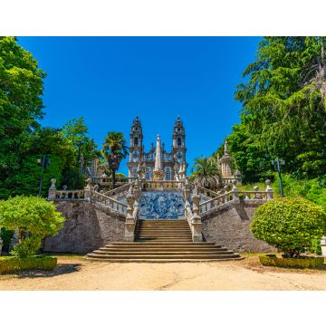 Lais Puzzle - Treppe, die zur Kirche Unserer Lieben Frau der Heilmittel in Lamego, Portugal, führt - 40, 100, 200, 500, 1.000 & 2.000 Teile