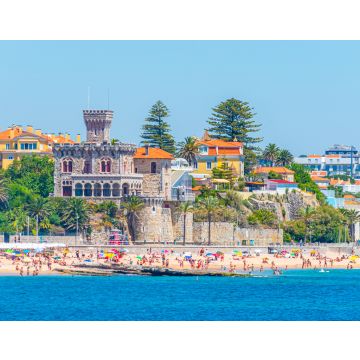 Lais Puzzle - Blick auf die Burg von Estoril in Portugal - 40, 100, 200, 500, 1.000 & 2.000 Teile
