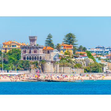 Lais Puzzle - Blick auf die Burg von Estoril in Portugal - 1.000 Teile