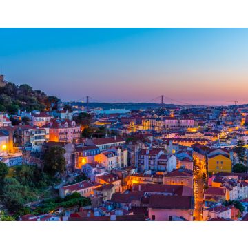 Lais Puzzle - Lissabon vom Aussichtspunkt Graca, Portugal - 40, 100, 200, 500, 1.000 & 2.000 Teile