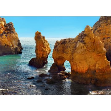 Lais Puzzle - Klippen an der Küste der Algarve in Faro Portugal - 1.000 Teile