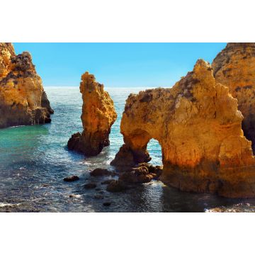Lais Puzzle - Klippen an der Küste der Algarve in Faro Portugal - 2.000 Teile