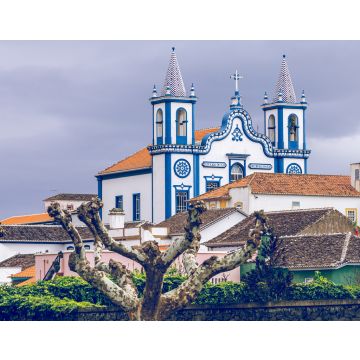 Lais Puzzle - Blick auf die Stadt Praia da Vitoria. Insel Terceira. Azoren, Portugal - 40, 100, 200, 500, 1.000 & 2.000 Teile
