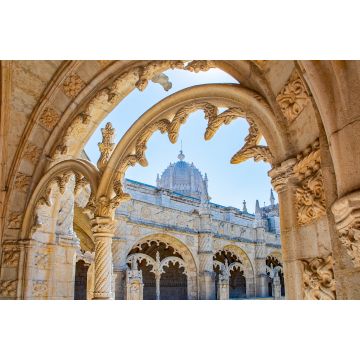 Lais Puzzle - Innenhof Kreuzgang Kloster der Hieronymiten Mosteiro dos Jerónimos Belem Lissabon, Portugal Juwel portugiesischer Baukunst - 2.000 Teile