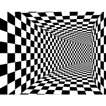 Lais Puzzle - Optische quadratische Schwarz-Weiß-Illusion - 40, 100, 200, 500, 1.000 & 2.000 Teile