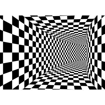 Lais Puzzle - Optische quadratische Schwarz-Weiß-Illusion - 1.000 Teile