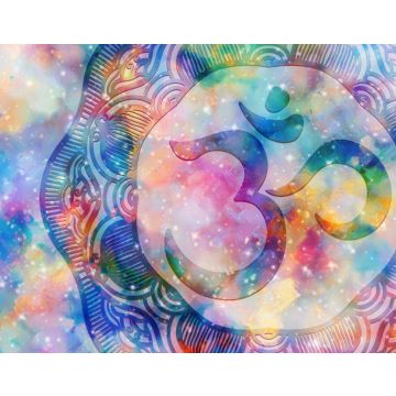 Lais Puzzle - Abstrakte Mandala Grafik-Design und Hinduismus Symbol mit Aquarell digitale Kunst Malerei - 40, 100, 200, 500, 1.000 & 2.000 Teile