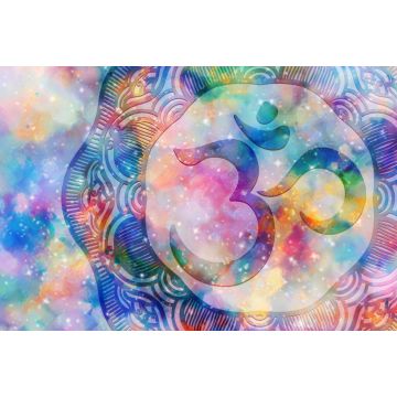 Lais Puzzle - Abstrakte Mandala Grafik-Design und Hinduismus Symbol mit Aquarell digitale Kunst Malerei - 2.000 Teile