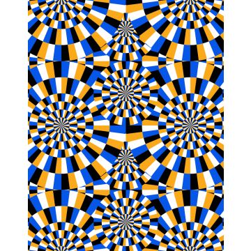 Lais Puzzle - Optische Illusion bewegte Kreise - 40, 100, 200, 500, 1.000 & 2.000 Teile