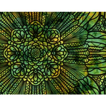 Lais Puzzle - Abstraktes Mandala Grafikdesign und Aquarell digitale Kunst Malerei - 40, 100, 200, 500, 1.000 & 2.000 Teile