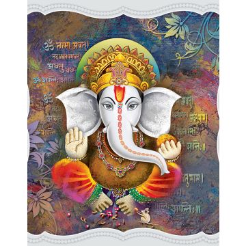 Lais Puzzle - Hochauflösende indische Götter Ganesha digitale Malerei - 40, 100, 200, 500, 1.000 & 2.000 Teile