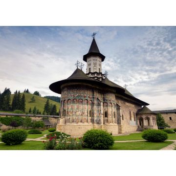 Lais Puzzle - Das orthodoxe Kloster Sucevita, Bukowina, UNESCO-Weltkulturerbe - 1.000 Teile