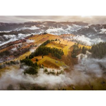 Lais Puzzle - Nebliger Morgen in Siebenbürgen, Rumänien, in der Nähe des Rucar-Bran-Passes - 1.000 Teile