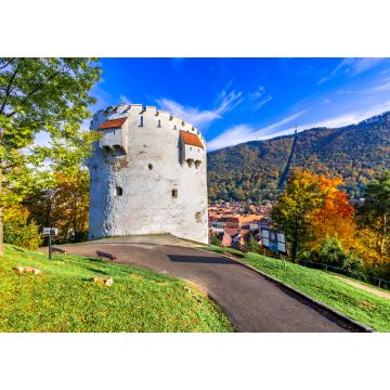 Lais Puzzle - Brasov, Weißer Turm, Siebenbürgen, Rumänien - 1.000 Teile