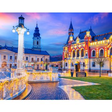 Lais Puzzle - Oradea, Rumänien - weihnachtlich geschmücktes Stadtzentrum, historische Crisana - 40, 100, 200, 500, 1.000 & 2.000 Teile