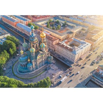 Lais Puzzle - Kirche des Erlösers auf vergossenem Blut im Sonnenlicht, St. Petersburg, Russland - 1.000 Teile