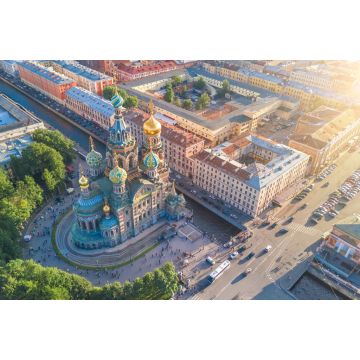 Lais Puzzle - Kirche des Erlösers auf vergossenem Blut im Sonnenlicht, St. Petersburg, Russland - 2.000 Teile