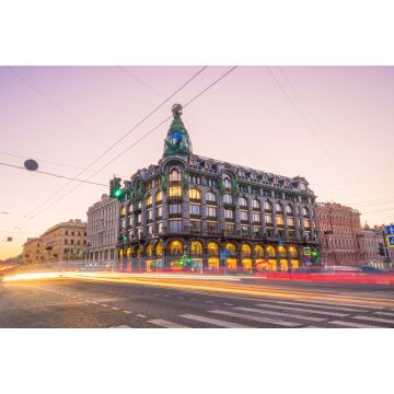 Lais Puzzle - Skyline der Altstadt von Sankt Petersburg bei Sonnenuntergang - 2.000 Teile