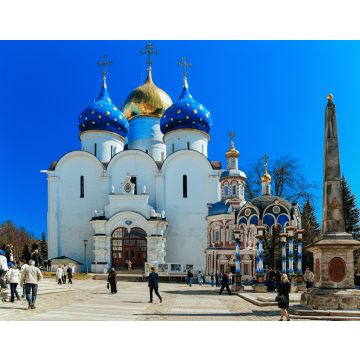 Lais Puzzle - Touristen in der Dreifaltigkeits-Sergius-Lavra in Sergiev Posad in Russland - 40, 100, 200, 500, 1.000 & 2.000 Teile