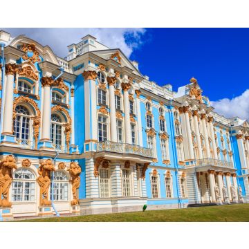 Lais Puzzle - Der Katharinenpalast ist ein Rokoko-Palast in der Stadt Zarskoje Selo (Puschkin), 30 km südlich von Sankt Petersburg, Russland. Er war die Sommerresidenz der russischen Zaren. - 40, 100, 200, 500, 1.000 & 2.000 Teile