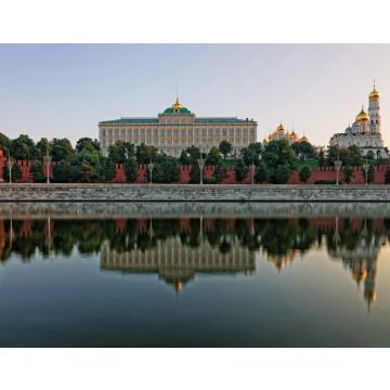 Lais Puzzle - Frontansicht des Moskauer Kremls und Spiegelung im Fluss - 40, 100, 200, 500, 1.000 & 2.000 Teile